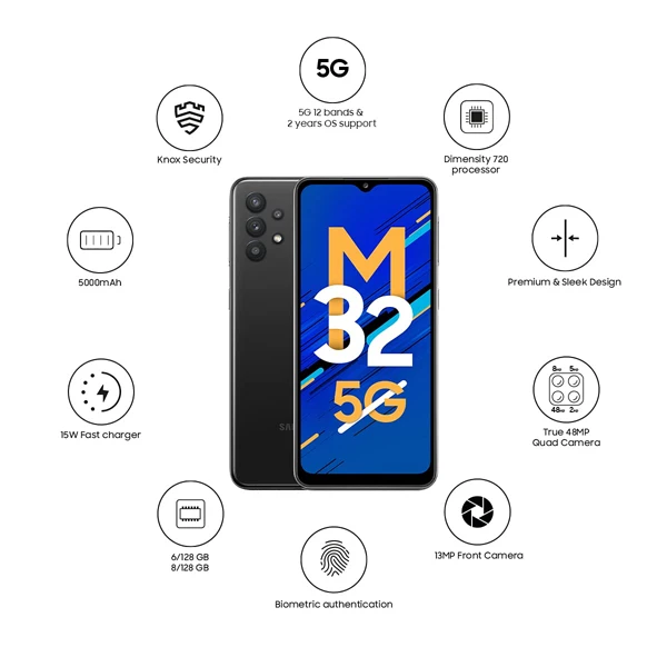 SAMSUNG MOBILE M32 5G 6/128
