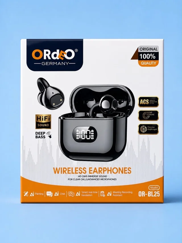 Ordeo Wireless Earphone Clip