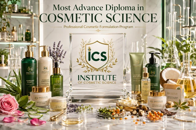 Most Advance Diploma in Cosmetic Science