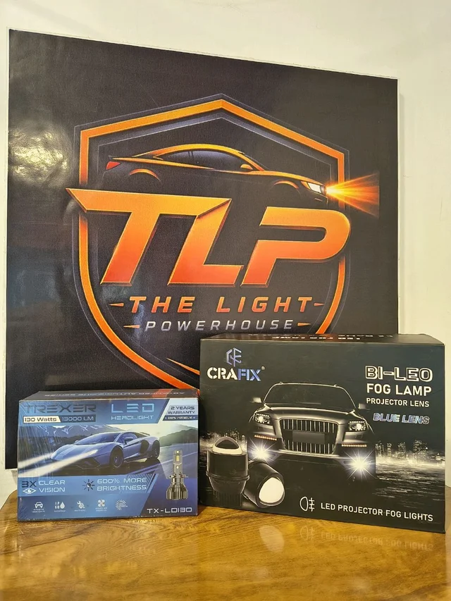 Crafix Fog Projector + 130W LED (H8) 