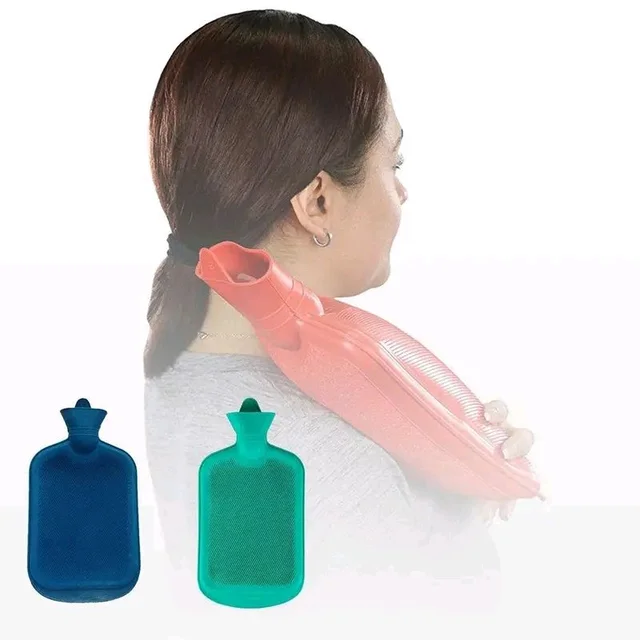 Rubber Hot Water Heating Bag: Comfortable and Effective Pain Relief for Cramps, Aches, and Tension