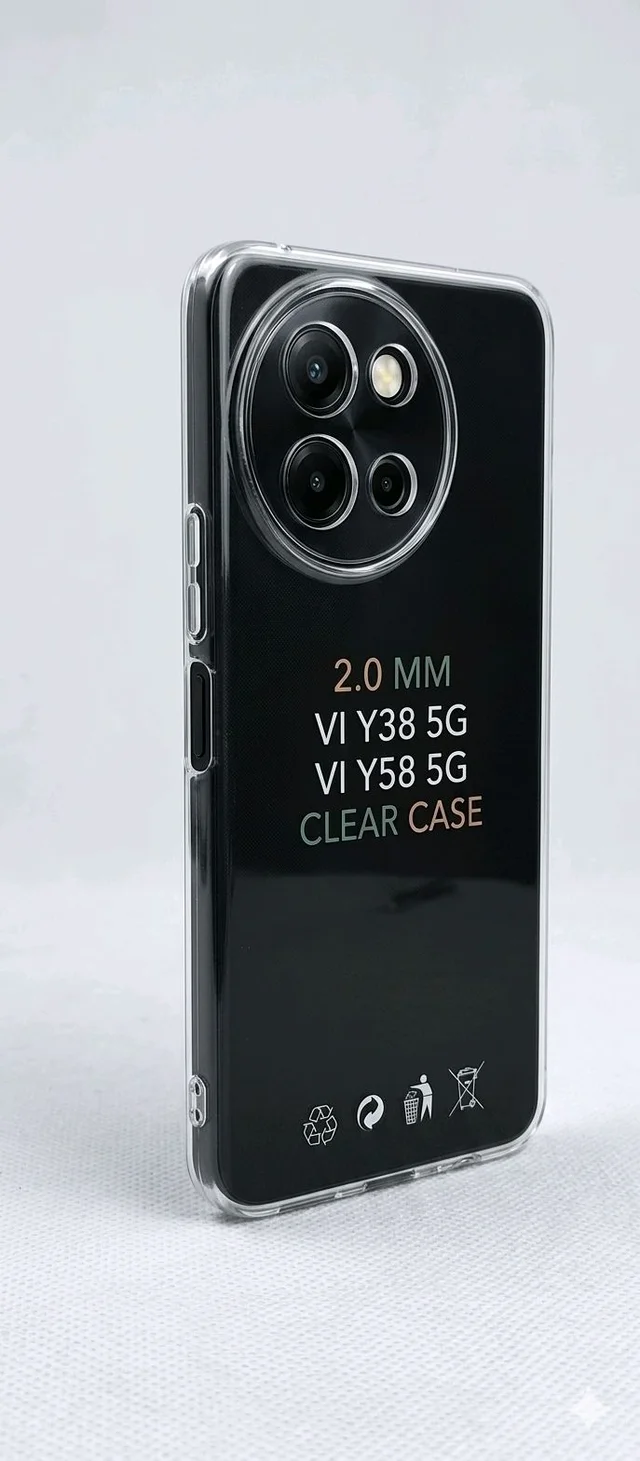 VIVO Y38 5G & VIVO Y58 5G MOBILE COVER Transparent