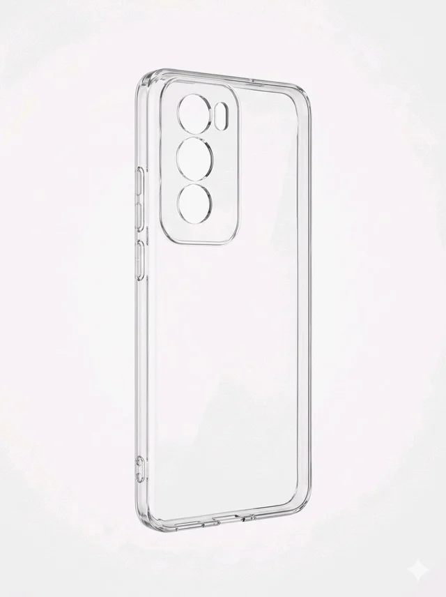Oppo Reno 12 Pro Clear Case | 2.0mm Shockproof Slim Transparent Back Cover | Premium TPU Crystal Clear Protection Protective Case for Oppo Reno 12 Pro