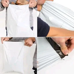Tamper Proof Polybag Pouches Cover for Shipping Packing (Size 8×11)