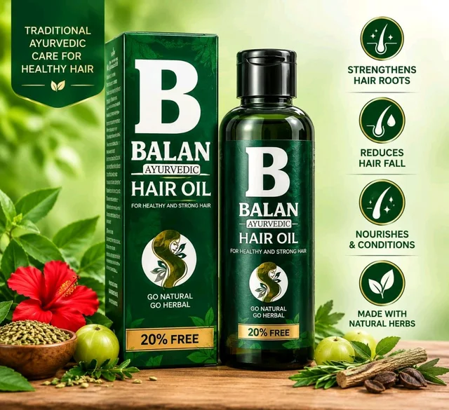 Balan Hair Oil And Shampoo Combo