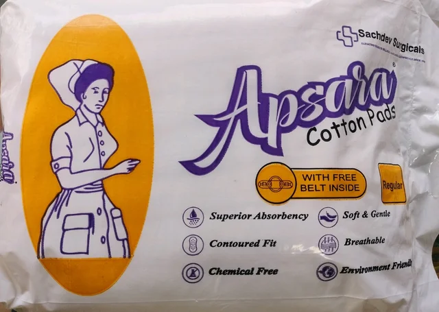 Apsara Cotton Pads 10pis Regular Size