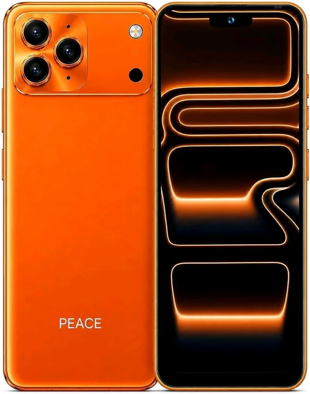 PEACE Nova 17 Pro Smartphone | 4GB RAM + 64GB ROM | 6.56" HD+ Display | 20MP Rear Camera | 8MP Front Camera | 5000mAh Battery | Dual SIM | 4G/5G Network Support | Expandable Storage up to 128GB
With 1 Year Warranty