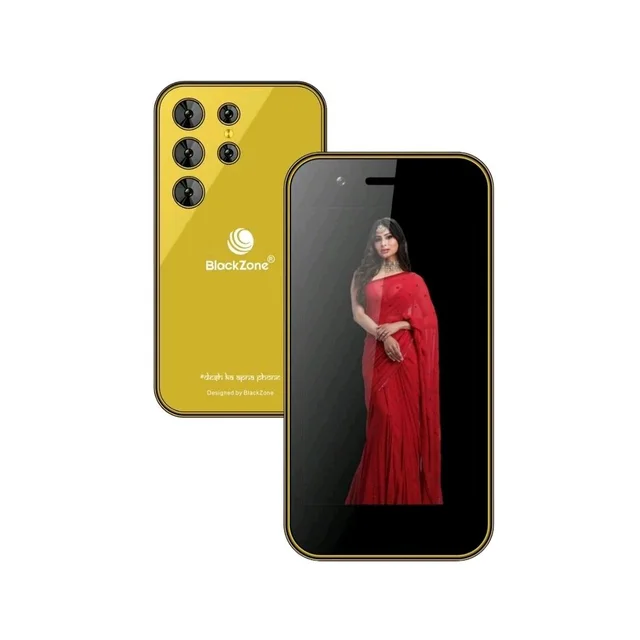 BlackZone Miniature 3GB RAM 16
GB ROM 8 MP Triple Rear Camera