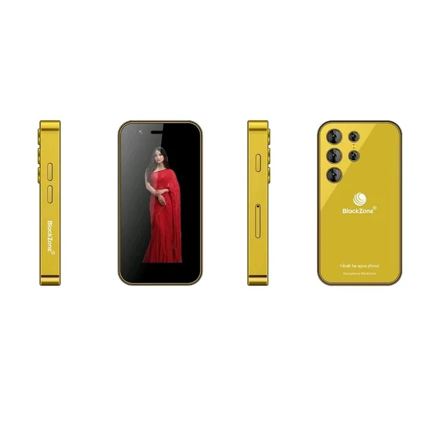 BlackZone Miniature 3GB RAM 16
GB ROM 8 MP Triple Rear Camera