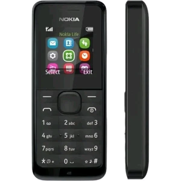 Nokia 105 4th Edition Single Sim
Refurbished Keypad Mobile Phone
(2012 Model)