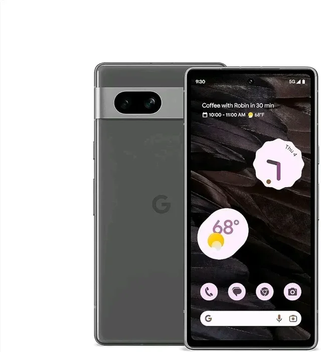 Google Pixel 7a - Refurbished Android Cell Phone with Wide Angle Lens and 24-Hour Battery 3 Month Warranty