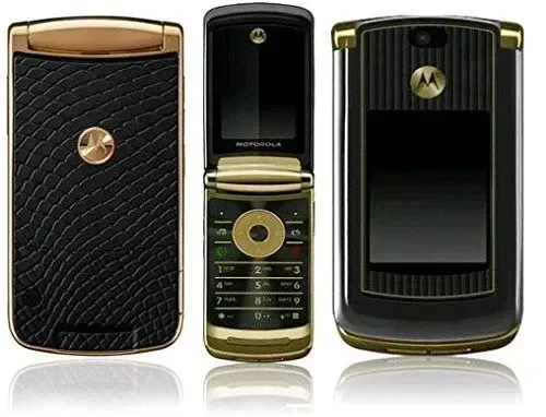 Motorola Razr2 V8 Mobile Phone unlocked luxury edition (Renewed)
