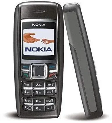 Refurbished Nokia 1600 (Single SIM, 1.4 Inch Display, Black) - Superb Condition, Like New
