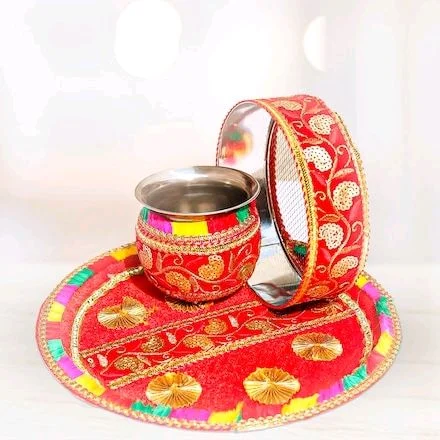 Karvachauth Thali_Mix Colour_Mix