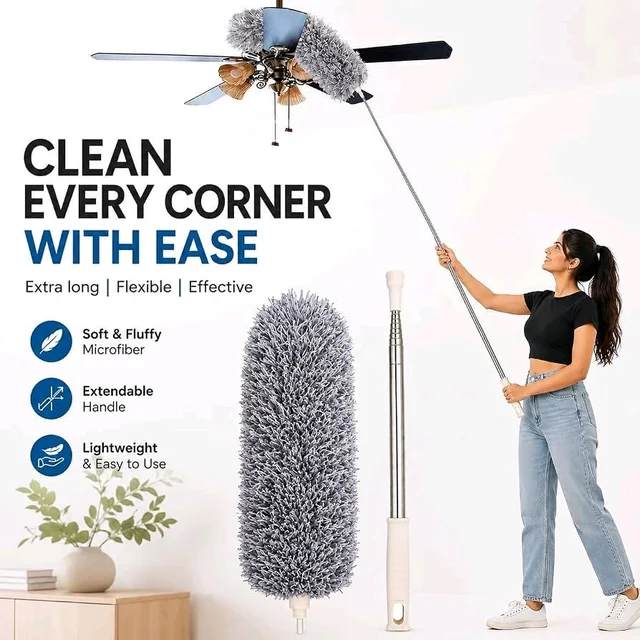 Microfiber Duster 10ft Long Openable (Premium)