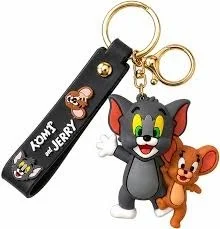 Tom and Jerry Silicon XL stylish keychain