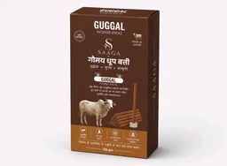 SAAGA Cow Dung Dhoop Sticks Pack Of 5 PCS 100 GM Each