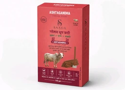 SAAGA COW DUNG DHOOP BATTI PACK OF 5 PCS 100 GM EACH PACK
