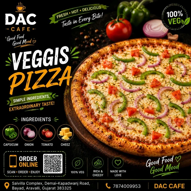 Veggis Pizza - 7inch