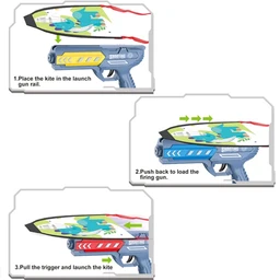 2-in-1 Kite Launcher & Gliding Kite