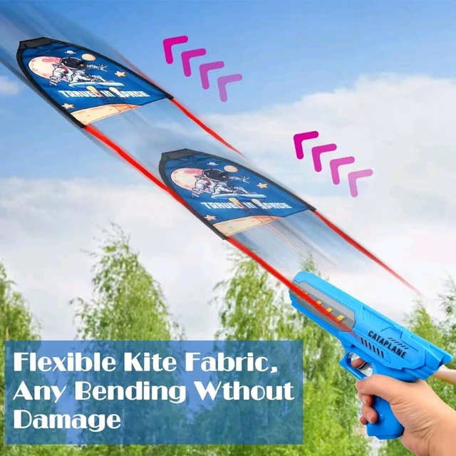 2-in-1 Kite Launcher & Gliding Kite