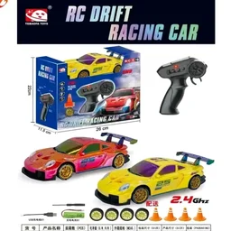 Remote control Drift Car with Led Lights and Racing Drift Tires