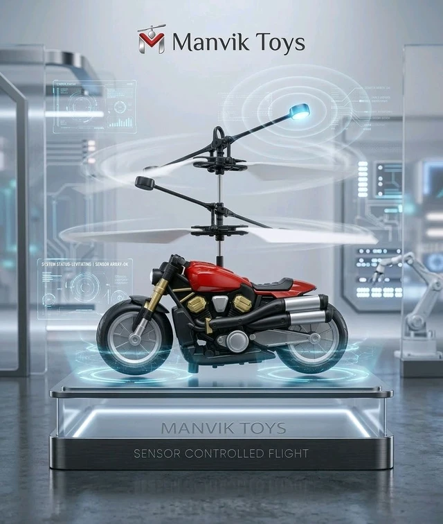 The Hover Moto Next Gen Sensor Controlled Flying Motorbike by Manvik Toys