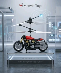 The Hover Moto Next Gen Sensor Controlled Flying Motorbike by Manvik Toys