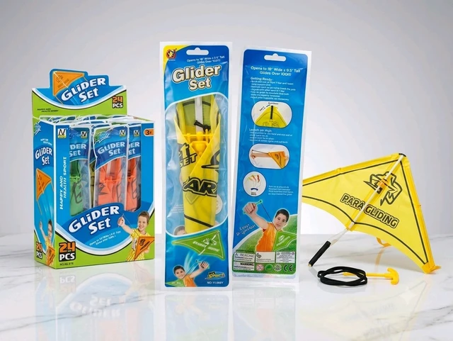Slingshot Hand Glider Toy for Kids (Pack of 2) - Flying Action