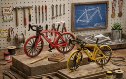 Premium 1:8 Scale Diecast Bicycle Model | Authentic Collector's Edition Showpiece