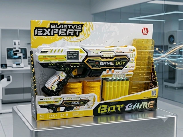 Blasting Expert "Bot Game" Soft Dart Blaster Set