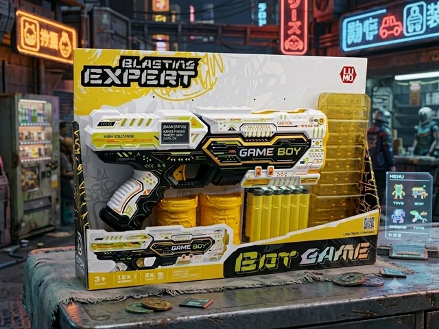 Blasting Expert "Bot Game" Soft Dart Blaster Set