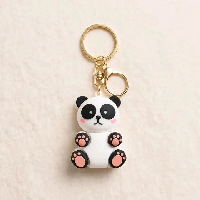 Chu-Chu Whistle Keychain - Cute Cartoon Sound Toy Keychain