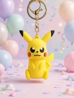 Chu-Chu Whistle Keychain - Cute Cartoon Sound Toy Keychain