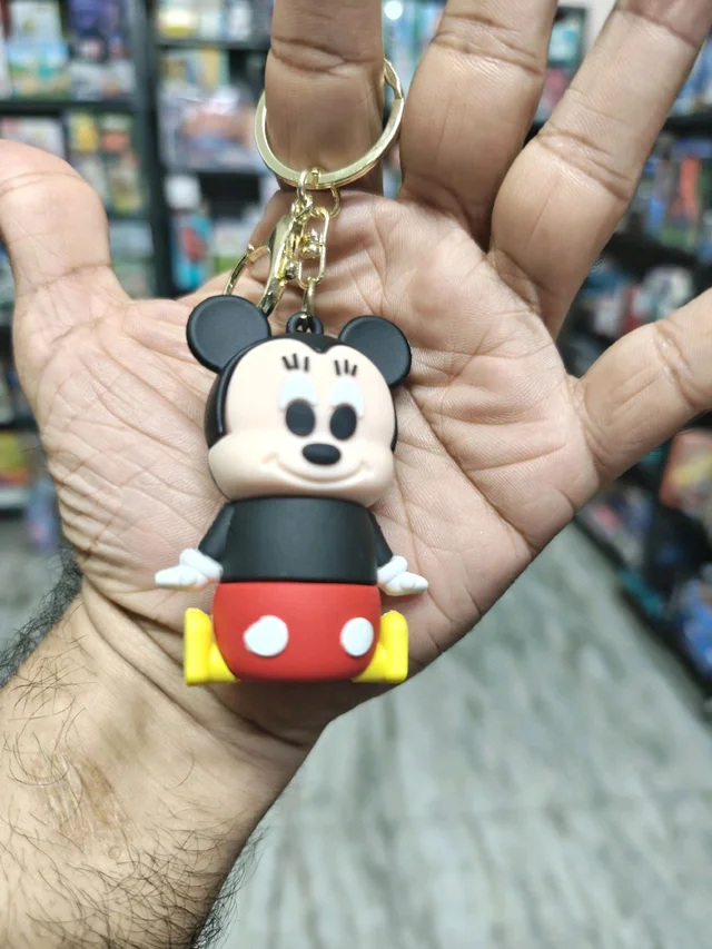 Chu-Chu Whistle Keychain - Cute Cartoon Sound Toy Keychain