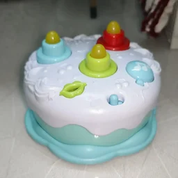 Cake Shape Musical Toy with Lights and Music Fun for Toddlers