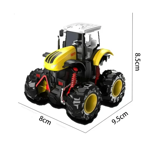 Farm Tractor Friction Toy Endless Fun for Kids pack Of 1