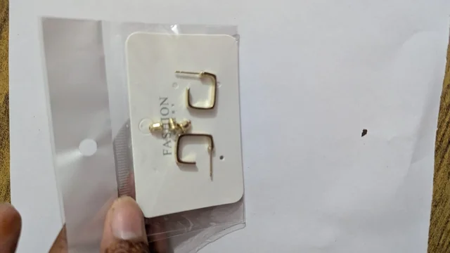Modern Square Luxe Earrings