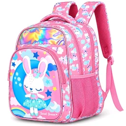 Beauty Girl By Hotshot RABBITAT 1664 FOR GIRLS 15 INCH 20 L PINK COLOUR 3D Bag