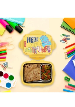 Jaypee Steeltek Jr. Insulated Lunch Box 400 Ml Donald Duck & Mickey Mouse Pink , Car , Toy Story