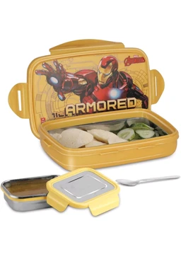 Jaypee Steeltek Senior Leak Proof Inner Steel ( Marvel , Spiderman, Frozen)