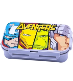 Ski Fastrack Small Insulated Inner Steel Lunch Box ( Mickey, Avenger, Spiderman)
