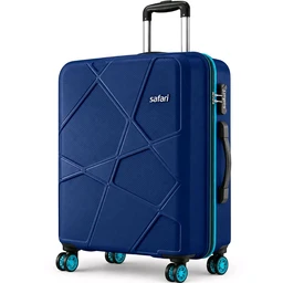 Safari Pentagon Pro 67 Cm Navy Blue 8W With Combination Lock (Medium Size)