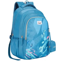 Genie Sea Bloom Bag For Girl 19 Inch 36 Ltr For School College & Office