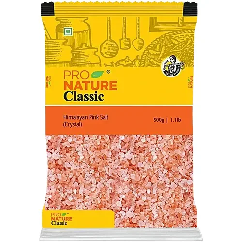 Pro Nature Himalayan Pink Salt Crystal 500gms