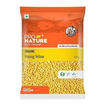 Pro Nature Organic Moong Yellow 500gms