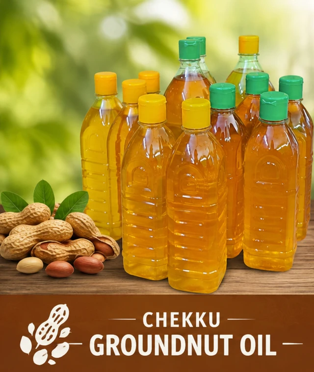 Chekku Groundnut Oil 500ml