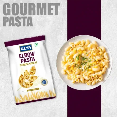 Keya No Maida Durum Wheat Elbow Pasta 400gms
