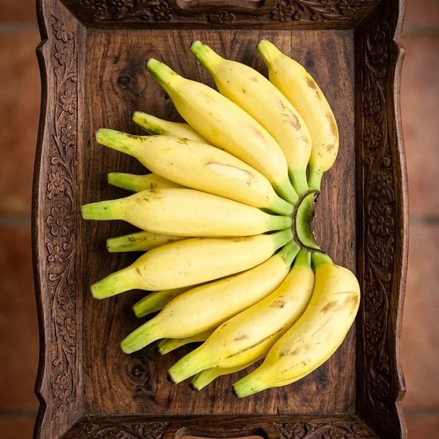 Kanyakumari Matti Banana|Baby bananas|Easy to Digest| Rich in potassium, calcium, and magnesium | Around 12 Nos/Pcs