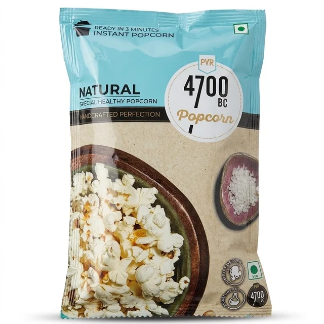 Microwave Natural Popcorn 90gms 